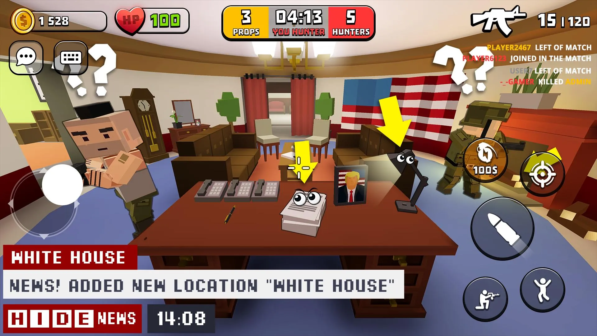 H.I.D.E. - Выживание онлайн v0.38.24 APK Мод (Меню, Много боеприпасов, Нет отдачи) Screenshot 2 H.I.D.E. - Выживание онлайн v0.38.24 APK Мод (Меню, Много боеприпасов, Нет отдачи) Screenshot 2