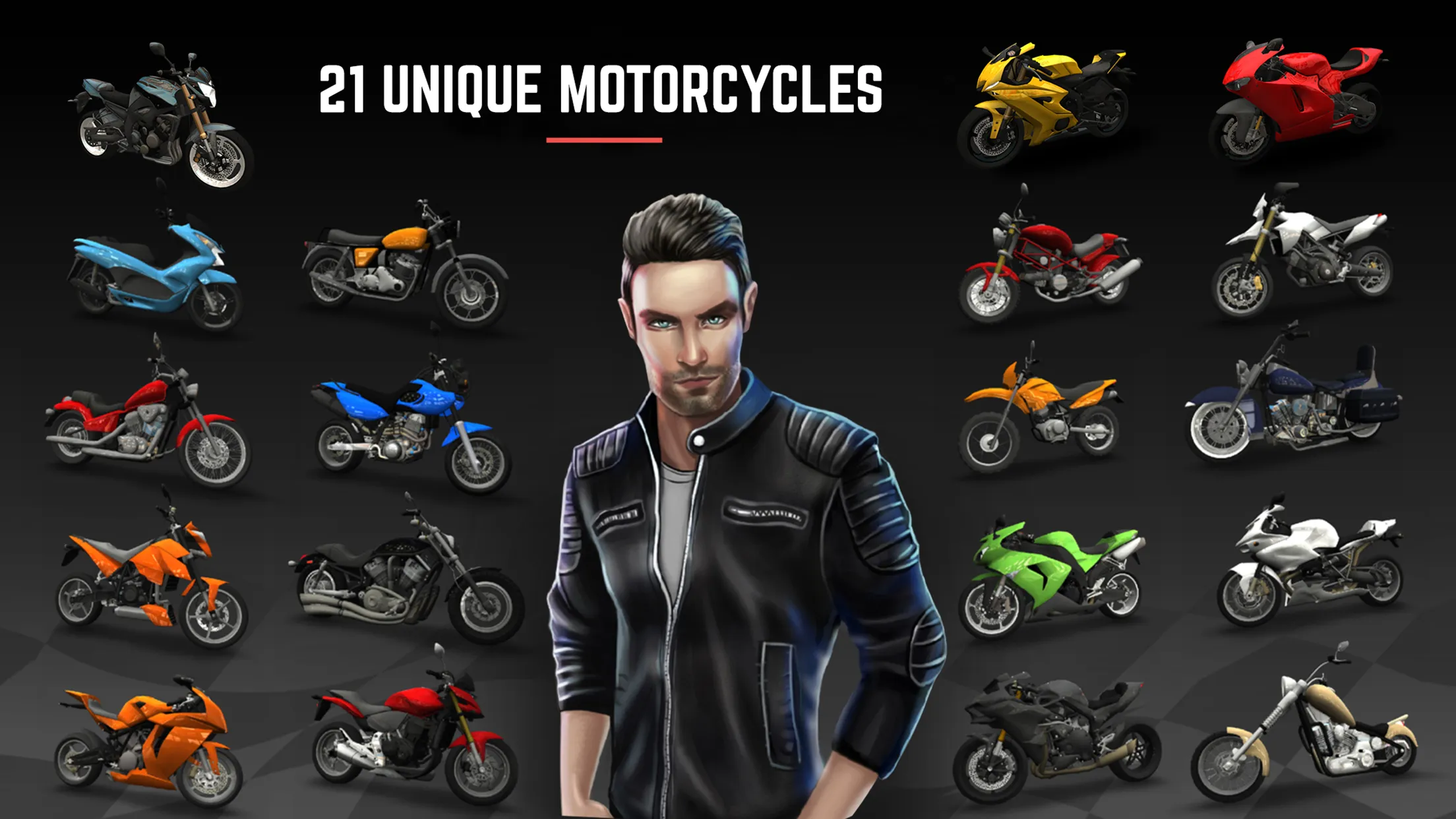 Racing Fever: Moto v2.2.3 APK Мод (Много денег) Screenshot 2