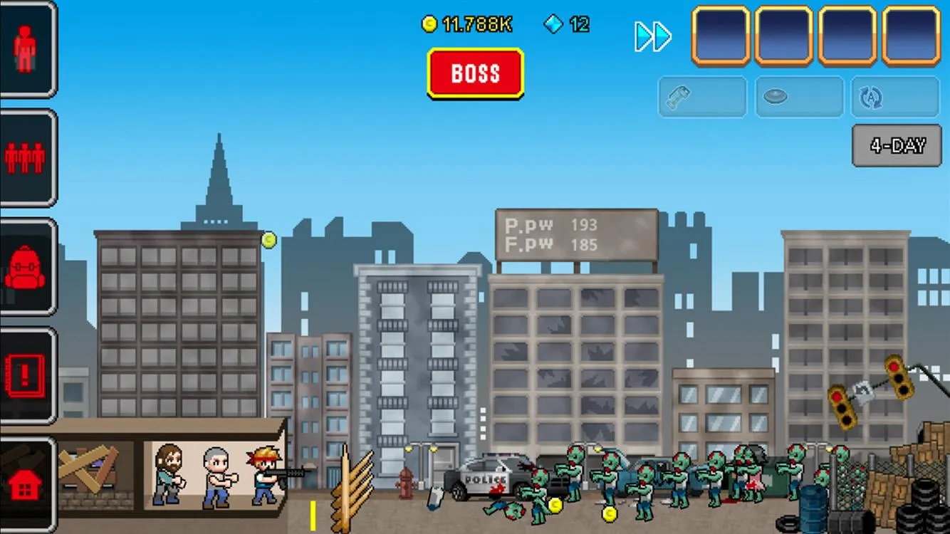 100 DAYS - Zombie Survival [мод: много денег] Screenshot 2