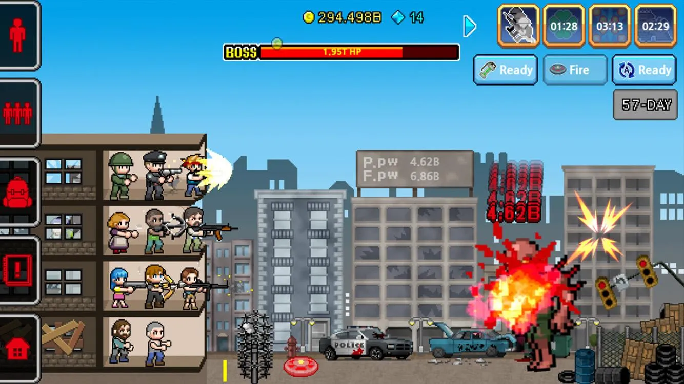 100 DAYS - Zombie Survival [мод: много денег] Screenshot 3