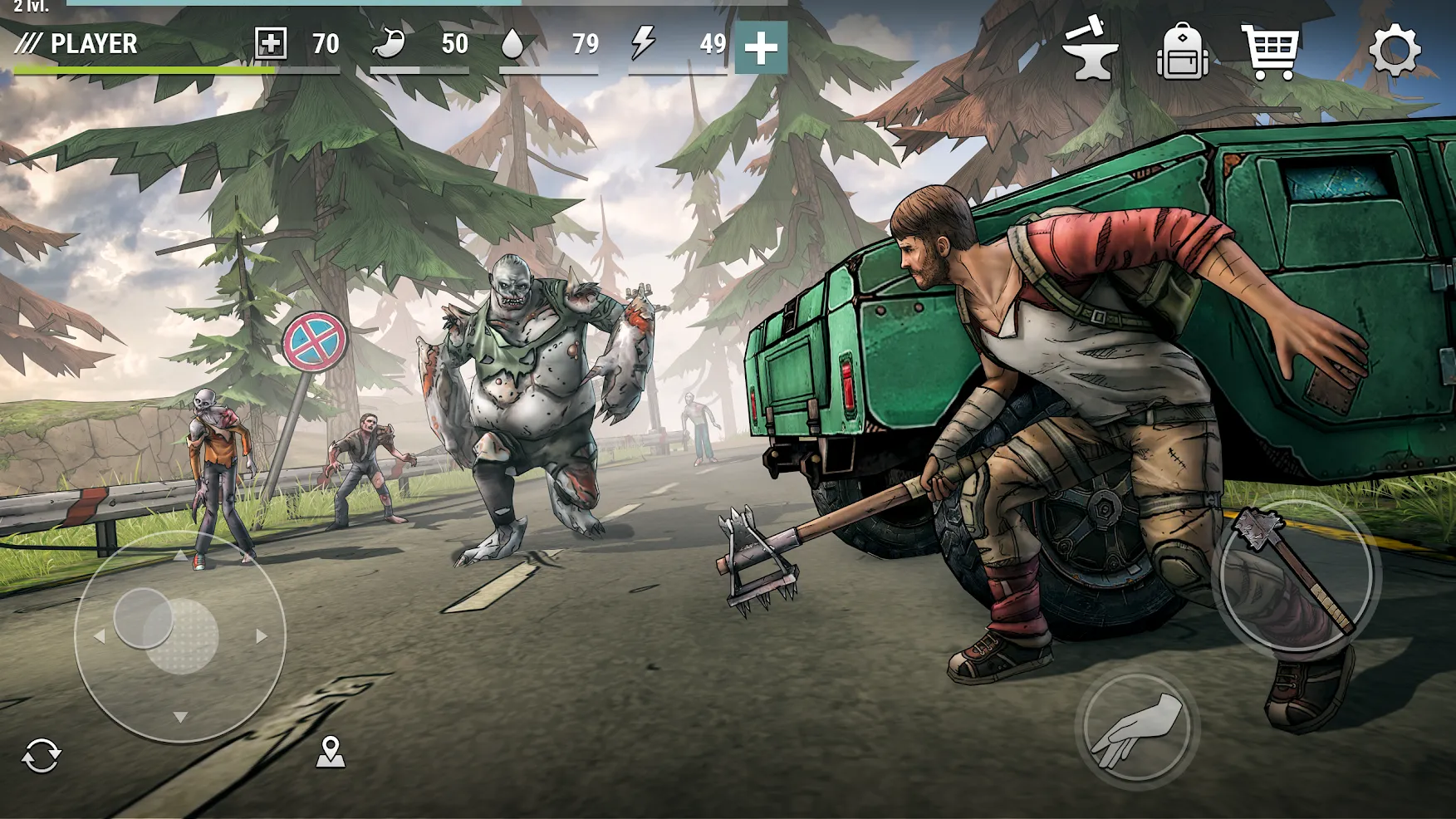 Dark Days: Зомби выживание [мод: много денег] Screenshot 1
