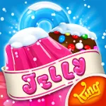 Скачать взлом Candy Crush Jelly Saga [мод: много жизней] на Андроид