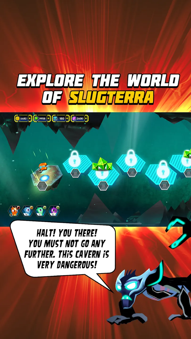 Slugterra: Slug it Out 2 v6.3.0 APK Мод (Меню, Один удар, Много денег) Screenshot 3 Slugterra: Slug it Out 2 v6.3.0 APK Мод (Меню, Один удар, Много денег) Screenshot 3