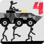 Взломанный Stickman Destruction 4 Annihilation [мод: много денег] на Андроид
