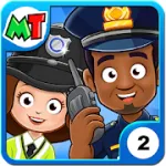 Скачать MOD My Town : Полиция на Андроид