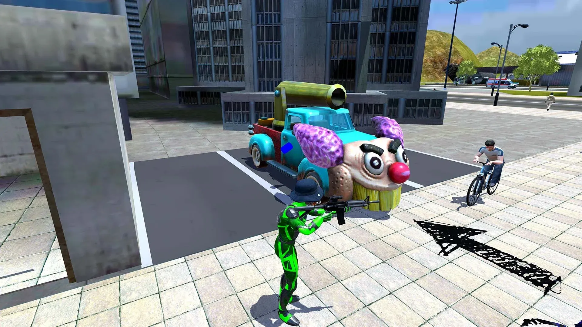 Rope Frog Ninja Hero Car Vegas v3.1.7 APK Мод (Много денег) Screenshot 4 Rope Frog Ninja Hero Car Vegas v3.1.7 APK Мод (Много денег) Screenshot 4