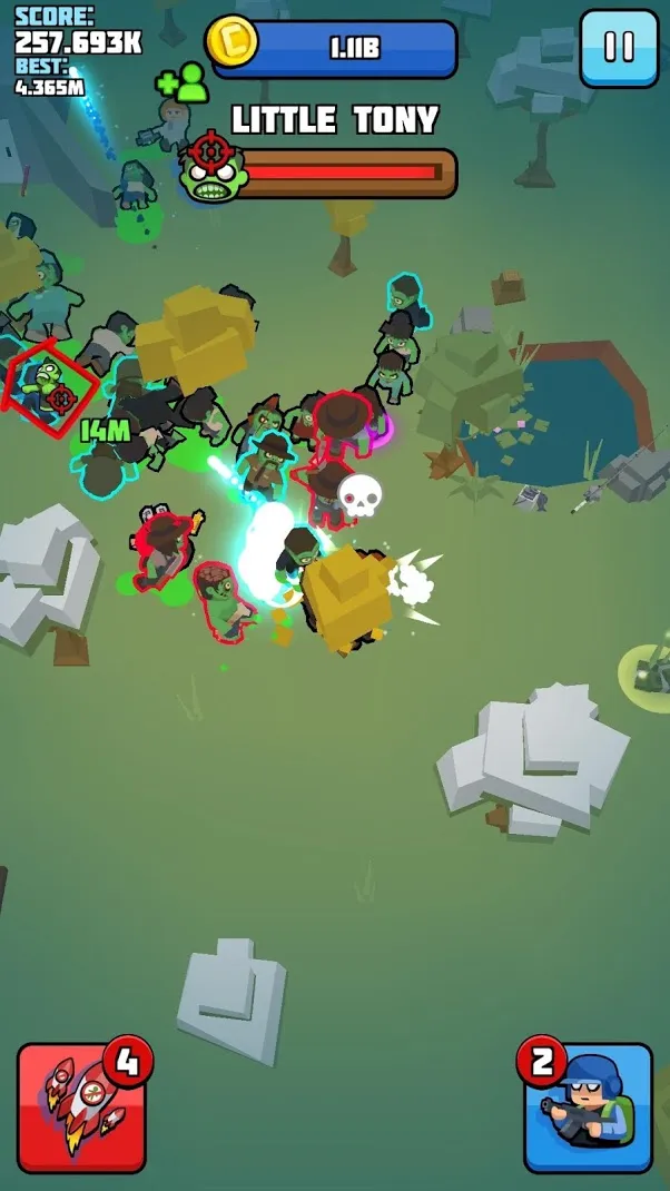 Zombie Haters [мод: меню] Screenshot 4