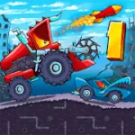 Взломанный Car Eats Car Машина Ест Машину [мод: много денег] на Андроид
