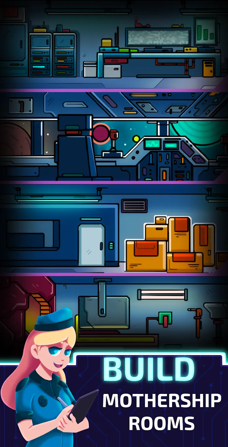 Idle Planet Miner v2.9.9 APK Мод (Меню, Много денег и тёмной материи) Screenshot 5