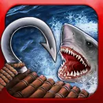 Взломанный Raft® Survival: Ocean Nomad Мод (Мега Меню, Режим бога, Бесплатные покупки) на Андроид