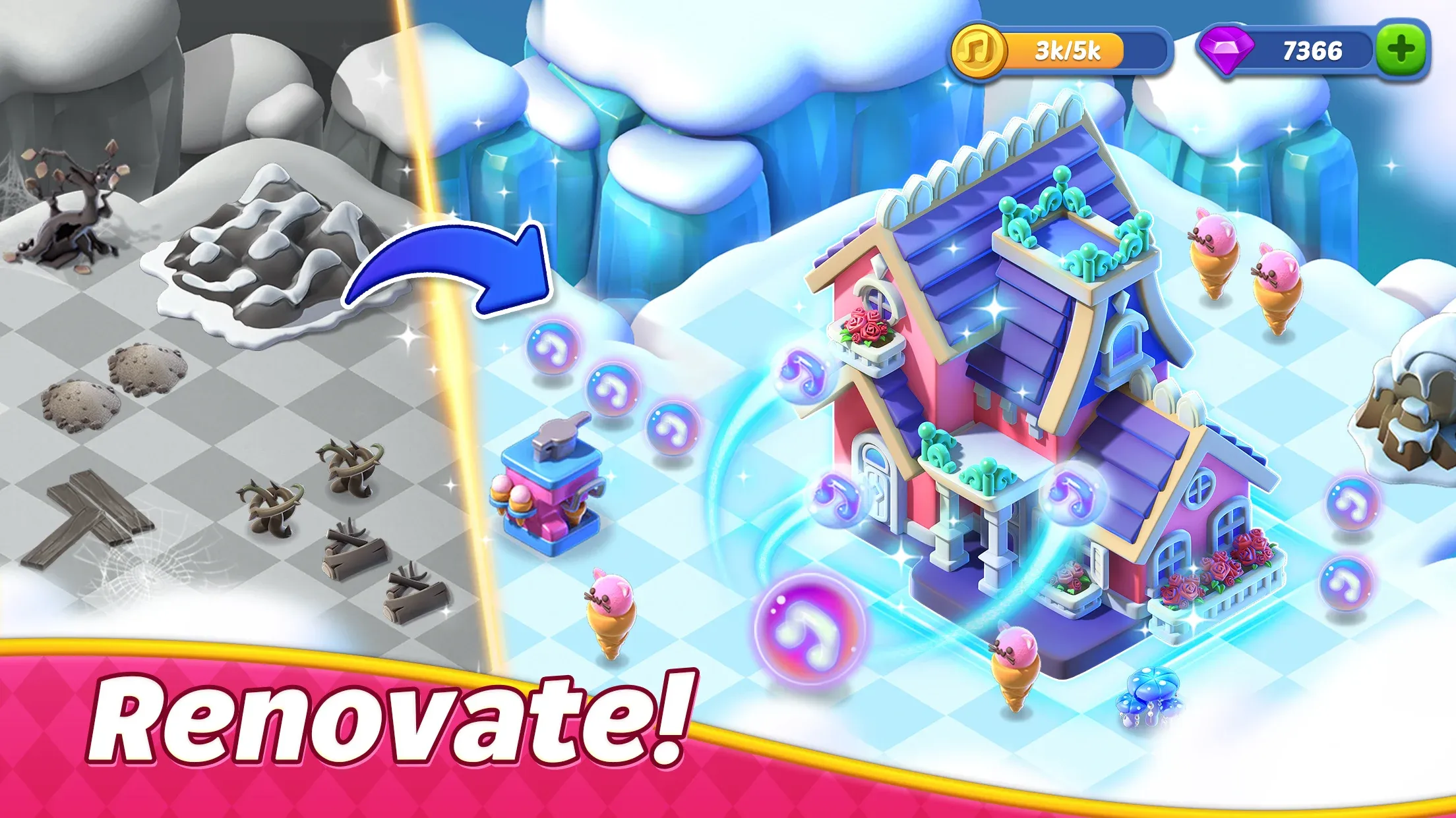 Mergical v1.2.172 APK Мод (Много денег) Screenshot 3 Mergical v1.2.172 APK Мод (Много денег) Screenshot 3