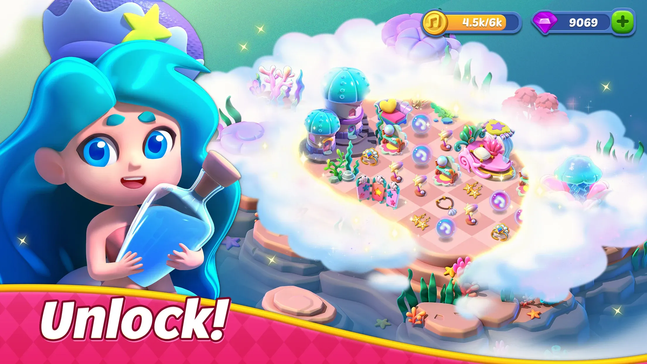 Mergical v1.2.172 APK Мод (Много денег) Screenshot 4 Mergical v1.2.172 APK Мод (Много денег) Screenshot 4