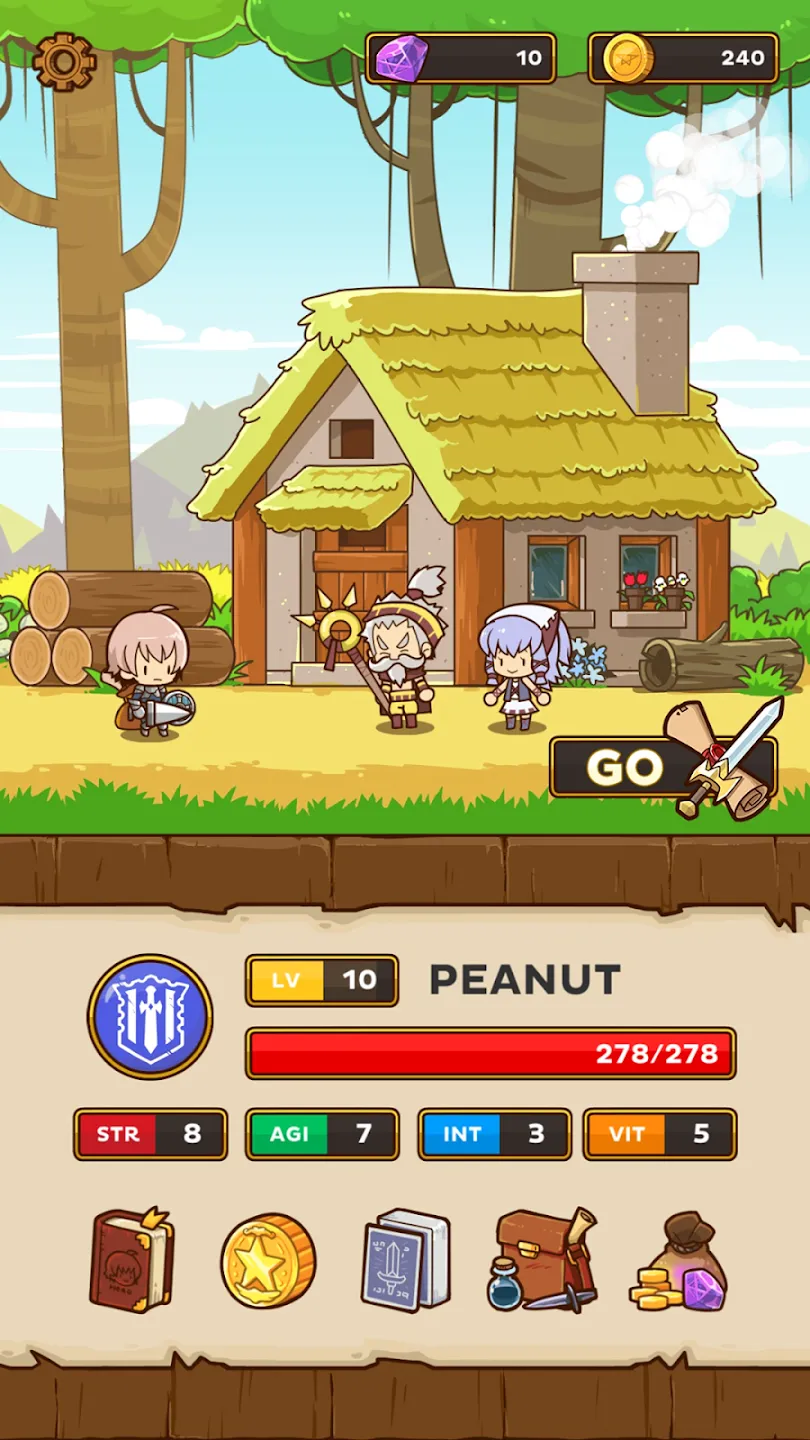 Postknight v2.2.56 APK Мод (Меню, Множитель урона и скорости, Режим бога) Screenshot 1 Postknight v2.2.56 APK Мод (Меню, Множитель урона и скорости, Режим бога) Screenshot 1