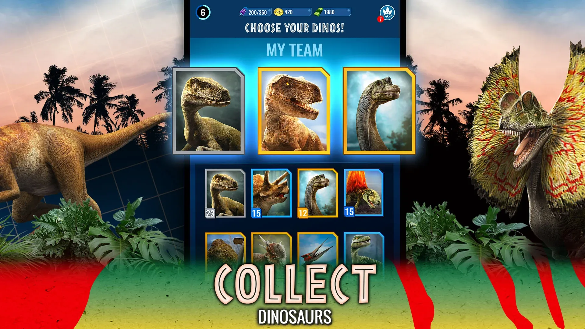 Jurassic World К жизни v3.19.68 APK Мод (Меню, Бесконечная энергия, VIP) Screenshot 4