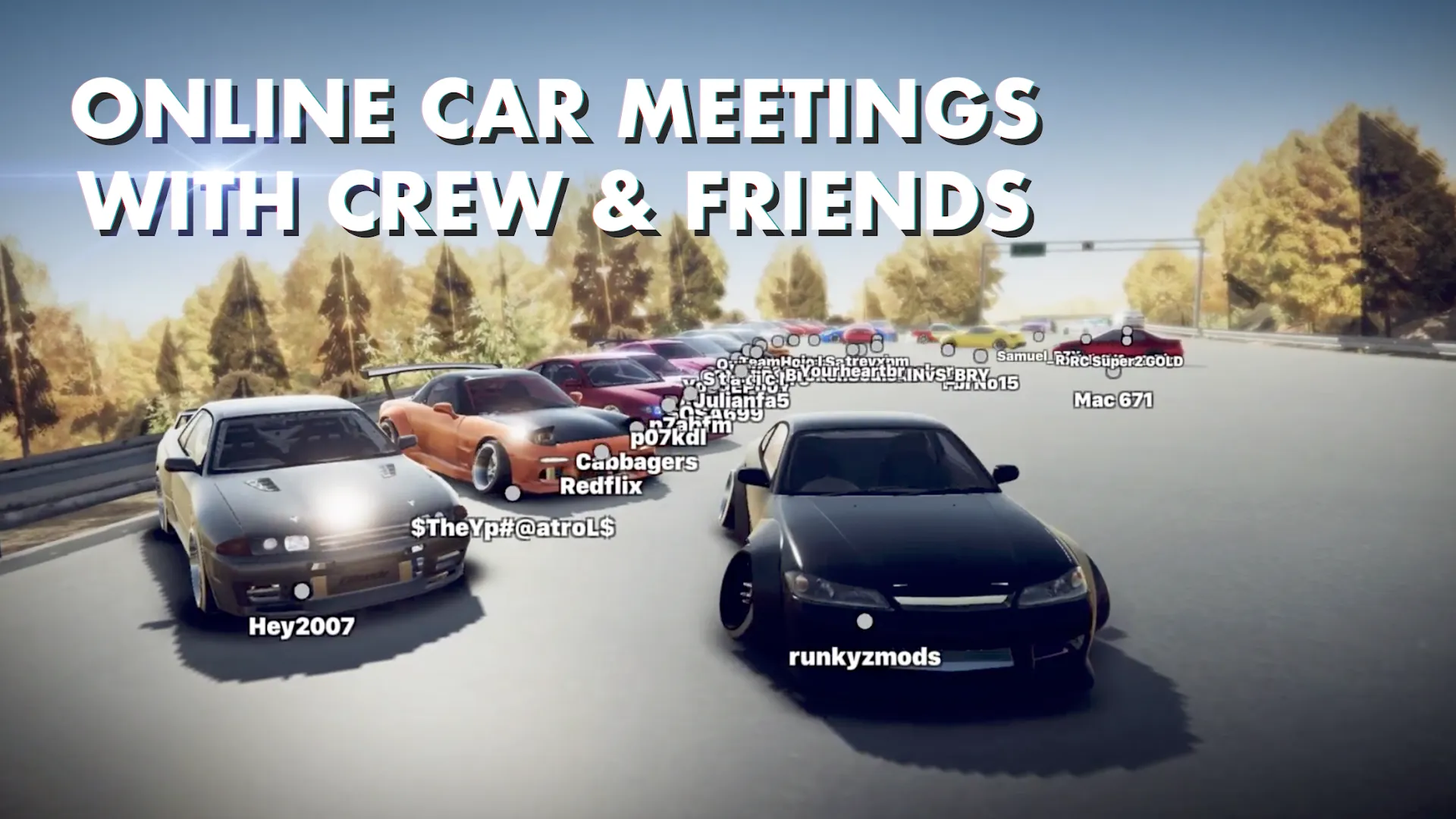Hashiriya Drifter Online Drift Racing Multiplayer [мод: много денег] Screenshot 3