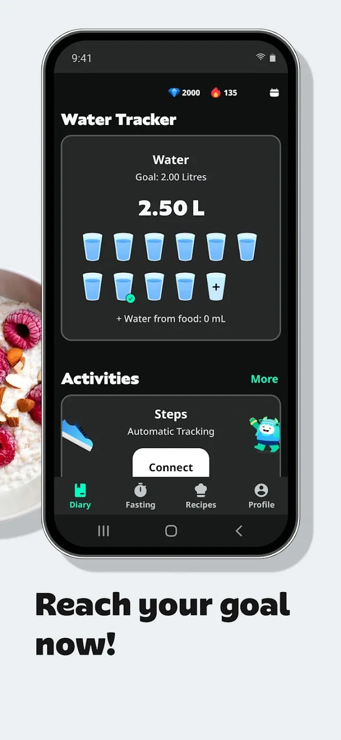 Yazio: Счетчик Калорий и Диета v12.83.1 APK Мод (Всё открыто, Premium) Screenshot 5