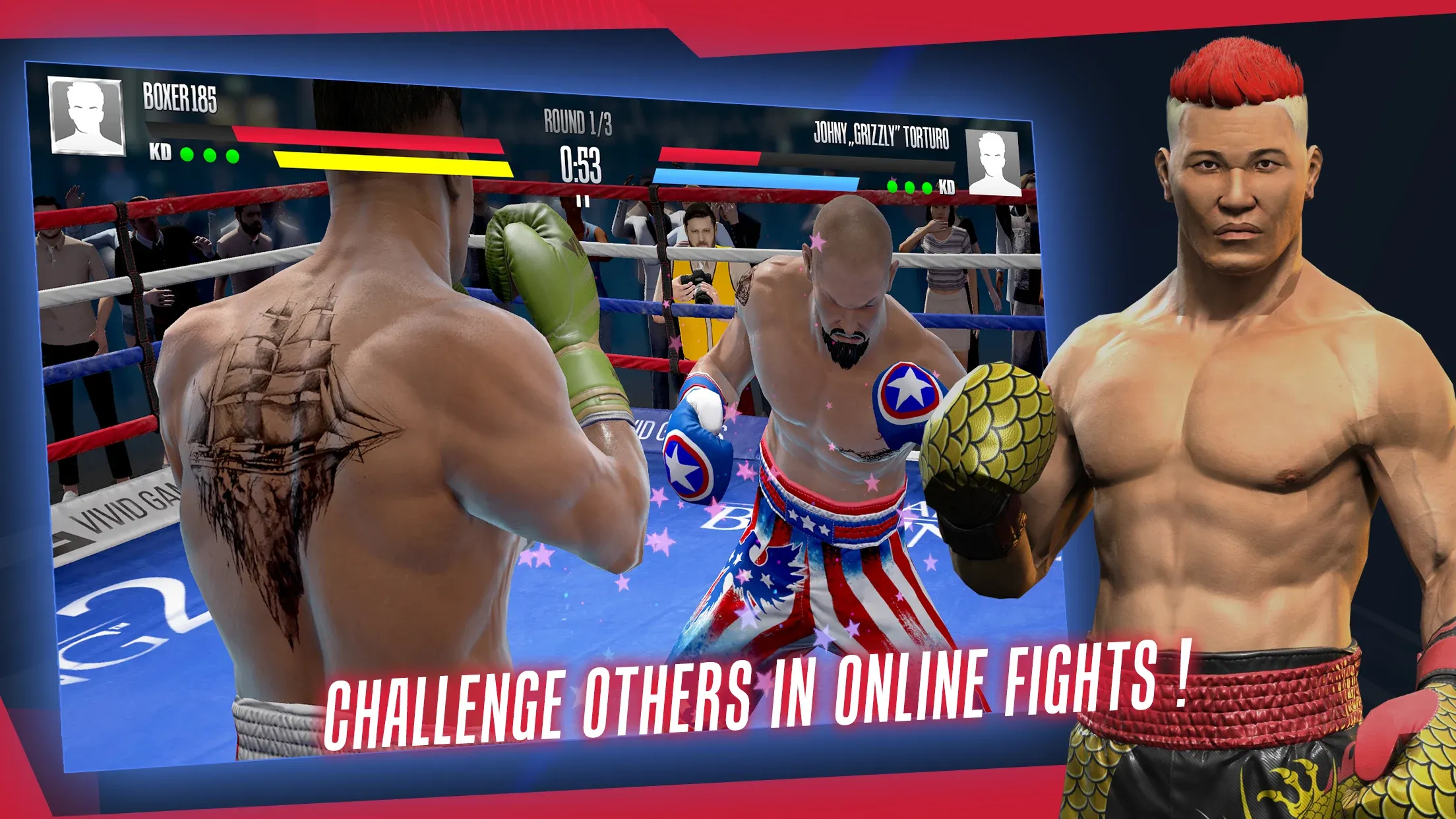 Real Boxing 2 v1.59.0 APK Мод (Много денег) Screenshot 3 Real Boxing 2 v1.59.0 APK Мод (Много денег) Screenshot 3