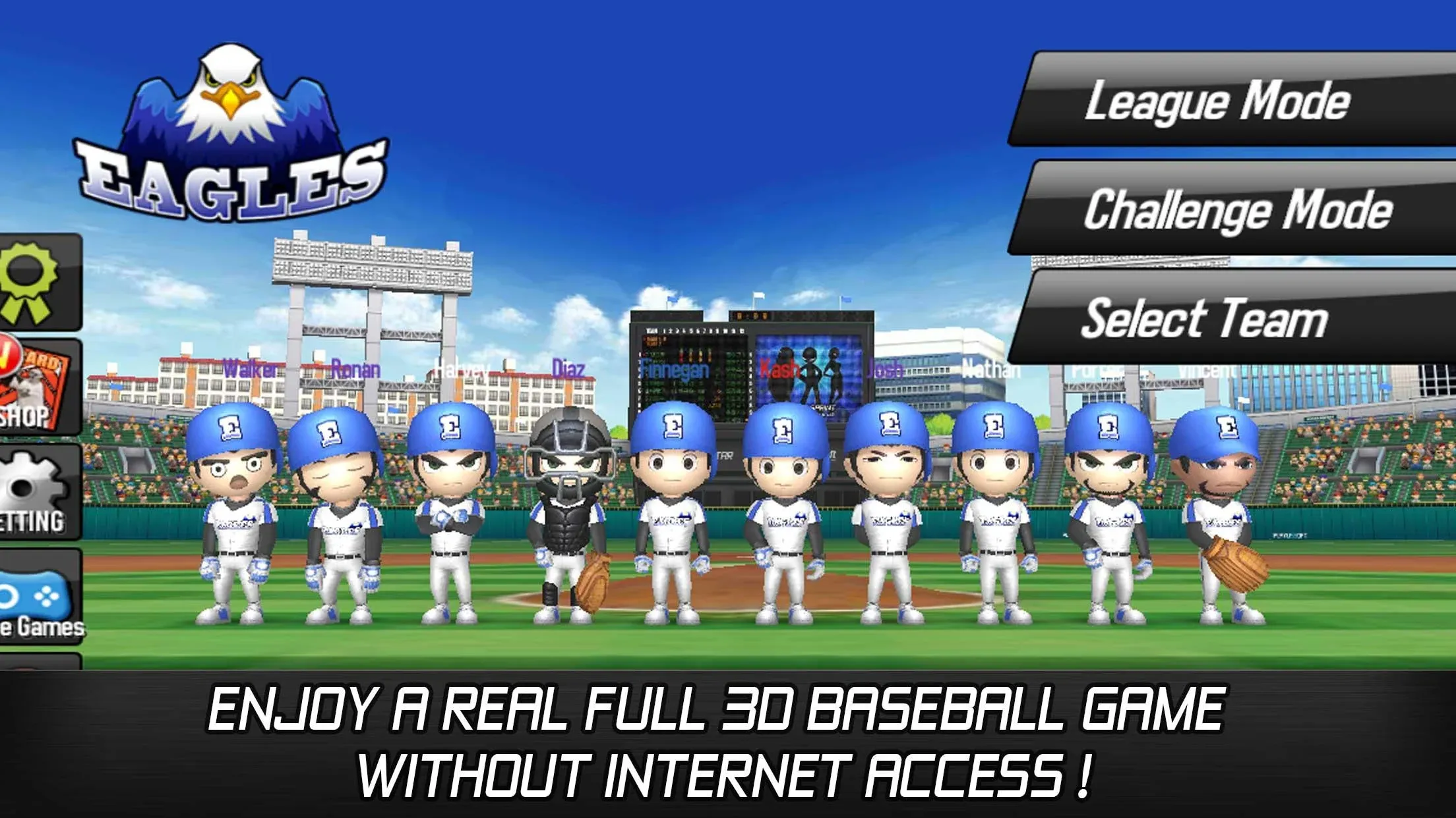 Baseball Star v1.7.9 APK Мод (Много денег) Screenshot 1 Baseball Star v1.7.9 APK Мод (Много денег) Screenshot 1
