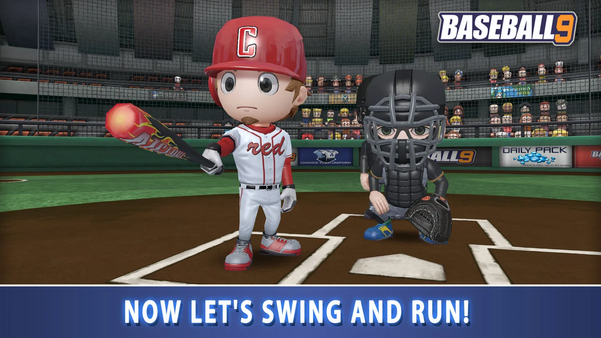 BASEBALL 9 v3.8.9 APK Мод (Много денег) Screenshot 4 BASEBALL 9 v3.8.9 APK Мод (Много денег) Screenshot 4