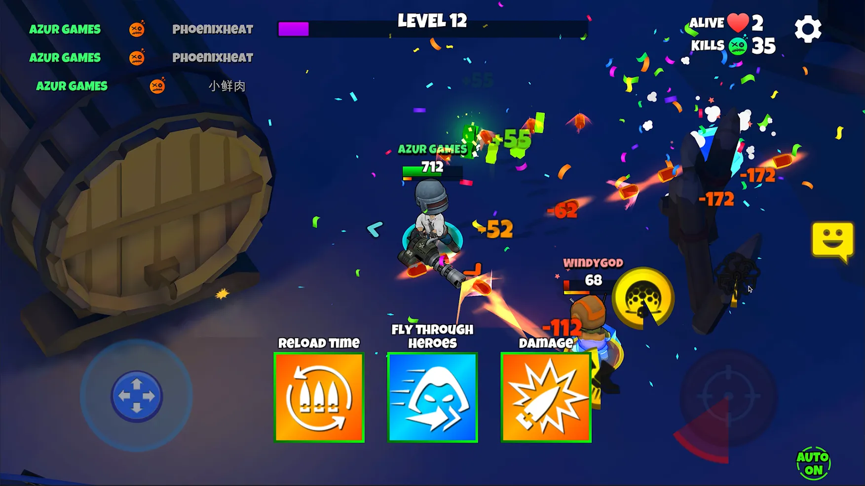 Warriors.io: Королевская Битва [мод: бесплатные покупки] Screenshot 4