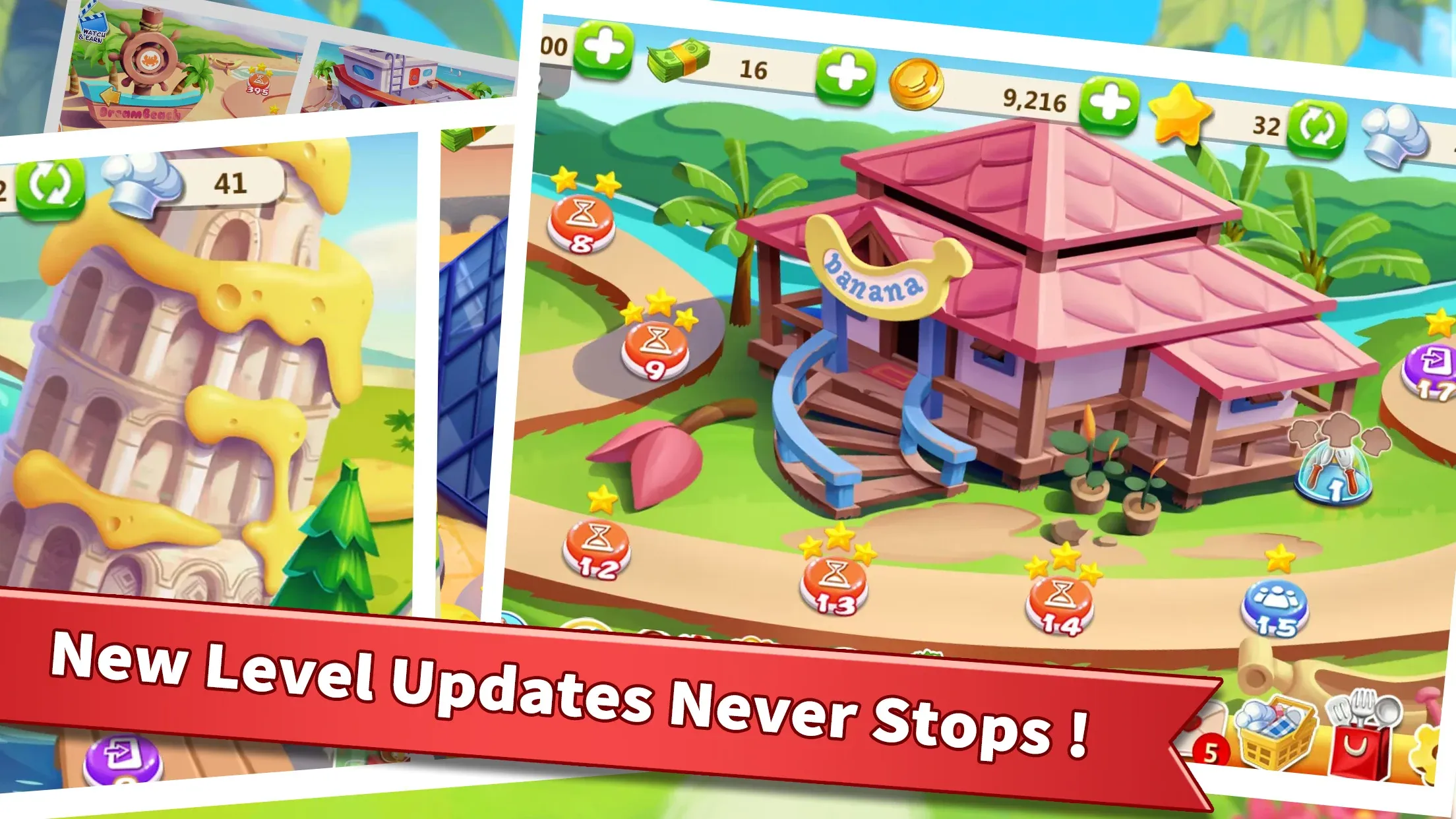 Rising Super Chef v10.3.2 APK Мод (Много денег) Screenshot 2 Rising Super Chef v10.3.2 APK Мод (Много денег) Screenshot 2