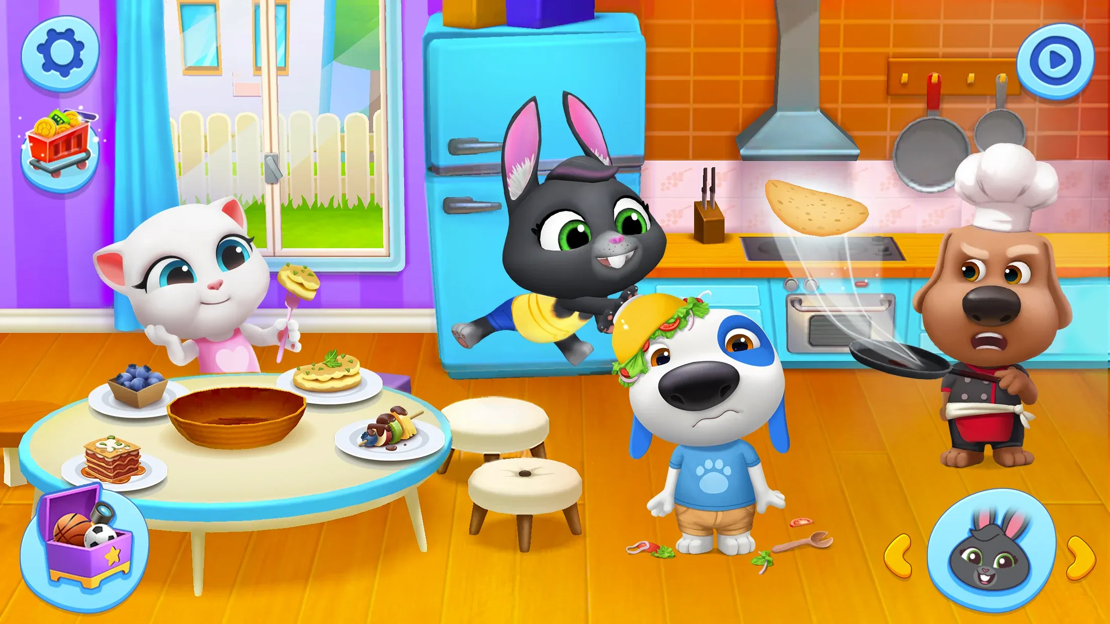 Мой Говорящий Том: Друзья v26.2.10.21240 APK Мод (Много денег) Screenshot 4