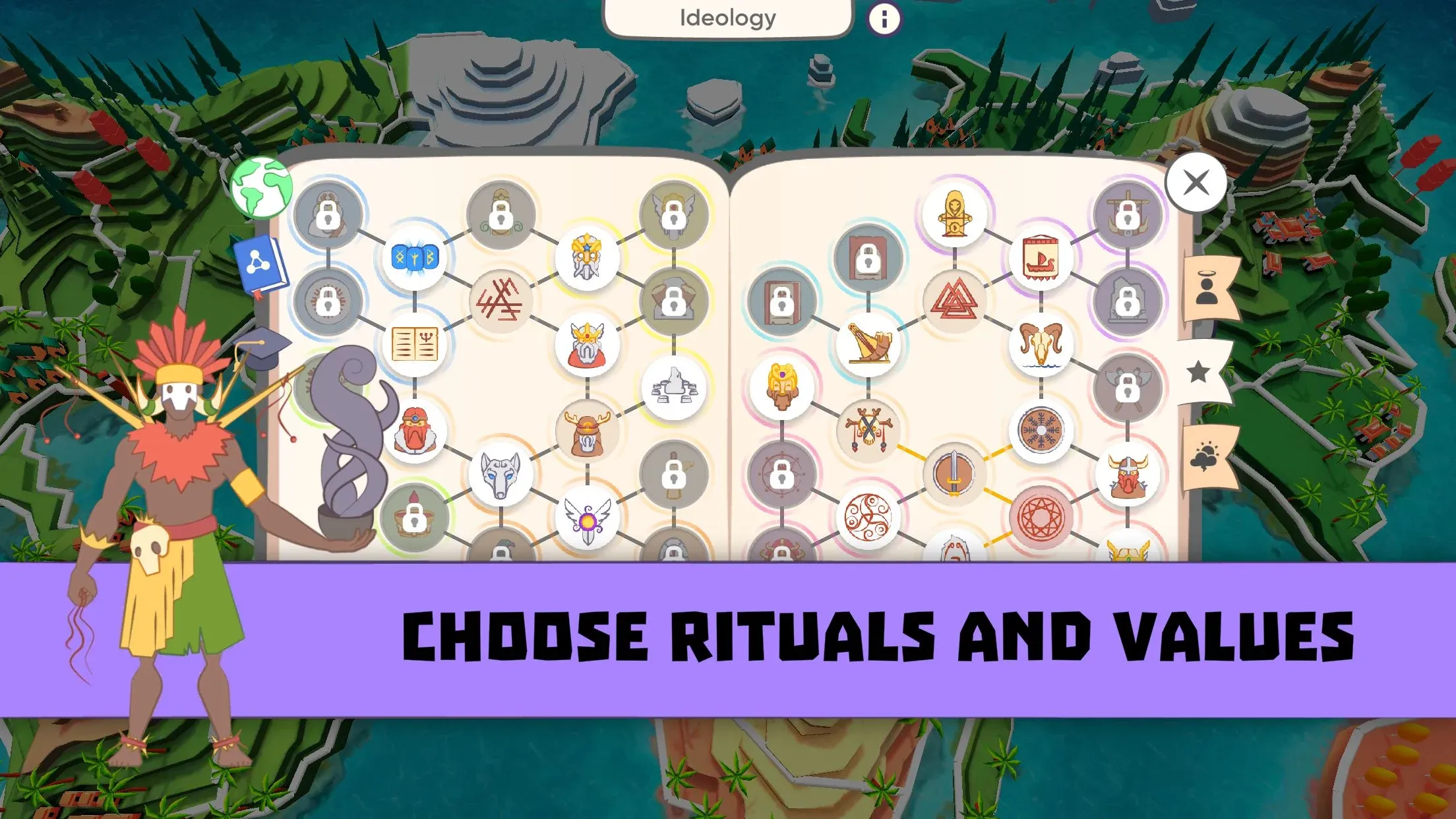 Religion Inc. Симулятор Бога v2.7.8 APK Мод (Меню, Premium, Все архетипы) Screenshot 4