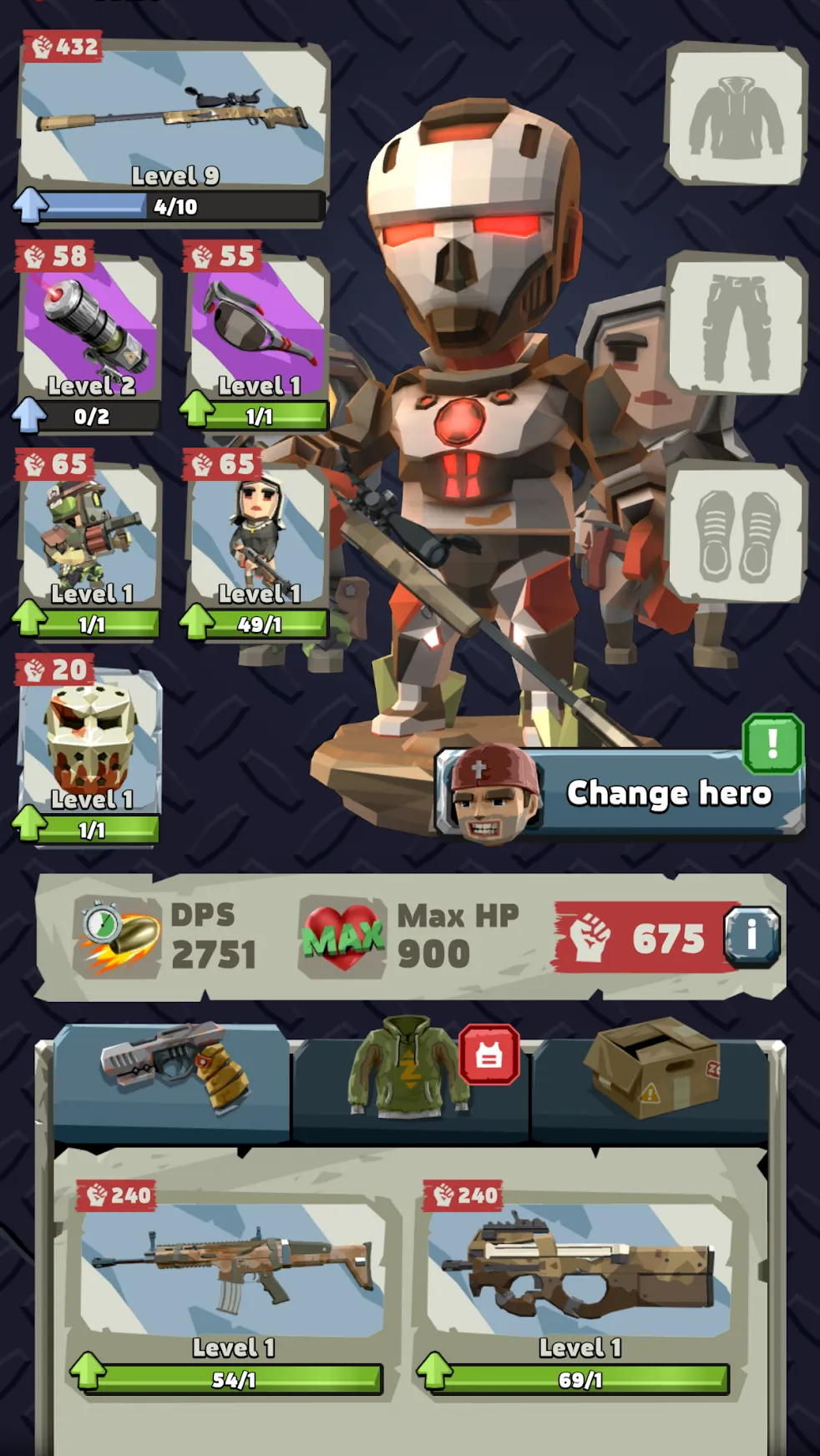 Zombero: Archero Hero Shooter [мод: меню] Screenshot 4