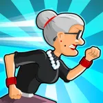 Взломанный Angry Gran Run Мод (Много денег) на Андроид