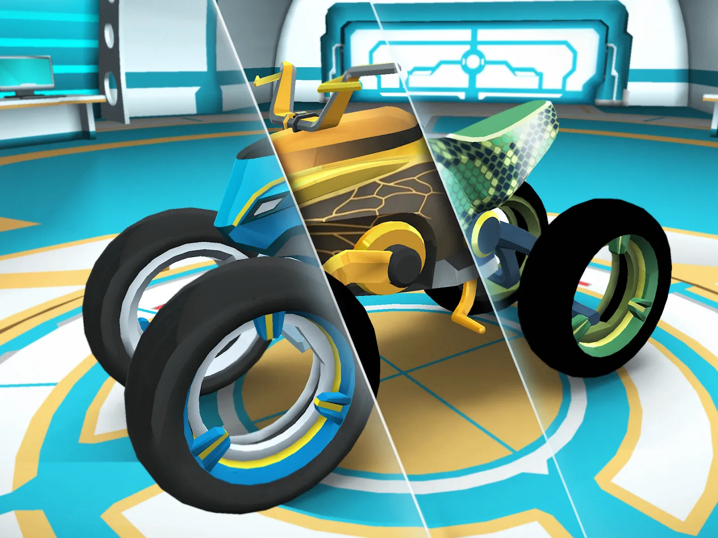 Gravity Rider: райдер мото [мод: без рекламы] Screenshot 1