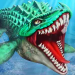Скачать взлом Jurassic Dino Water World Мод (Много денег) на Андроид