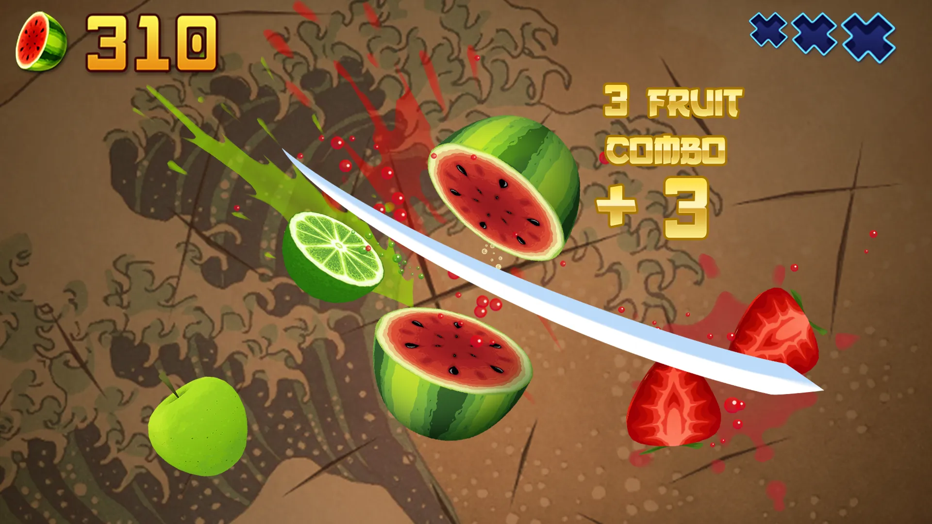 Fruit Ninja Classic v3.32.7 APK Мод (Всё открыто) Screenshot 5