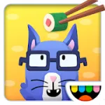 Взломанный Toca Kitchen Sushi Restaurant [мод: полная версия] на Андроид