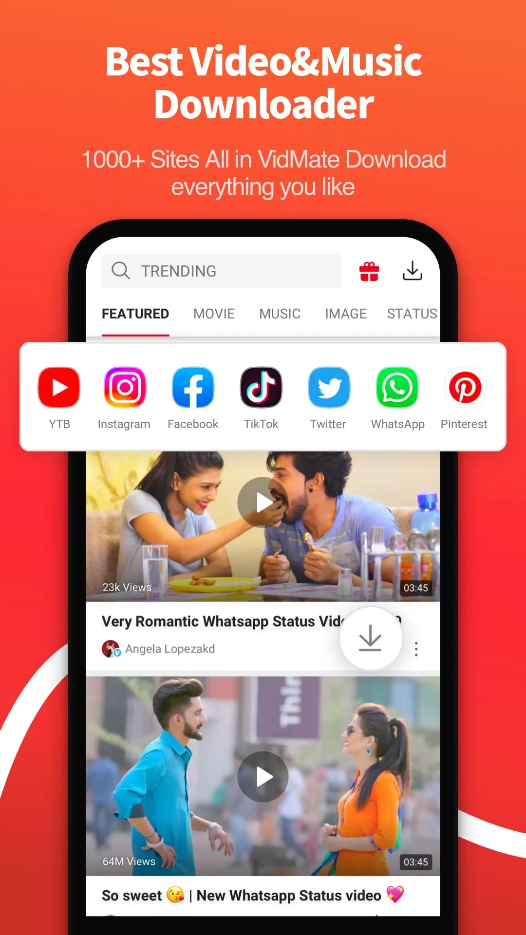 VidMate v5.3602 APK Мод (Всё открыто, Premium) Screenshot 4 VidMate v5.3602 APK Мод (Всё открыто, Premium) Screenshot 4