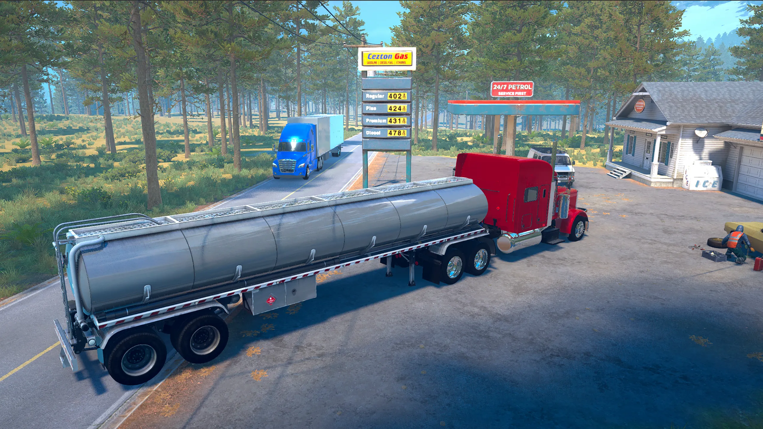 Truck Simulator USA : Classic v10.0.22 APK Мод (Много денег) Screenshot 2 Truck Simulator USA : Classic v10.0.22 APK Мод (Много денег) Screenshot 2