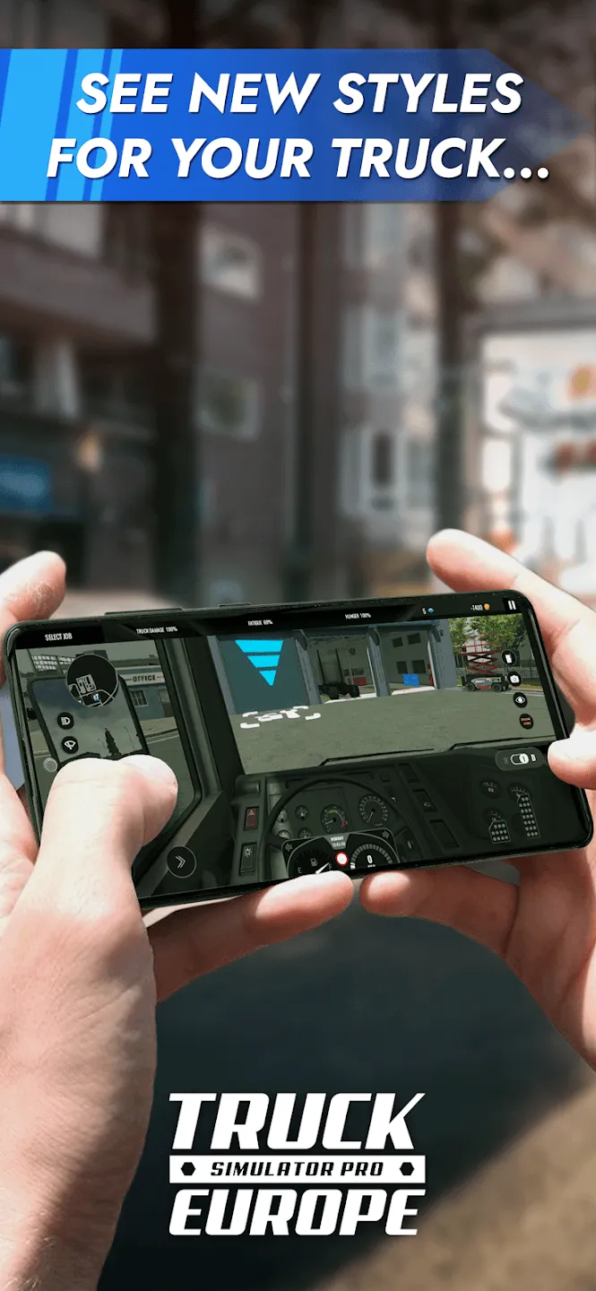 Truck Simulator PRO Europe v2.6.4 APK Мод (Много денег) Screenshot 2