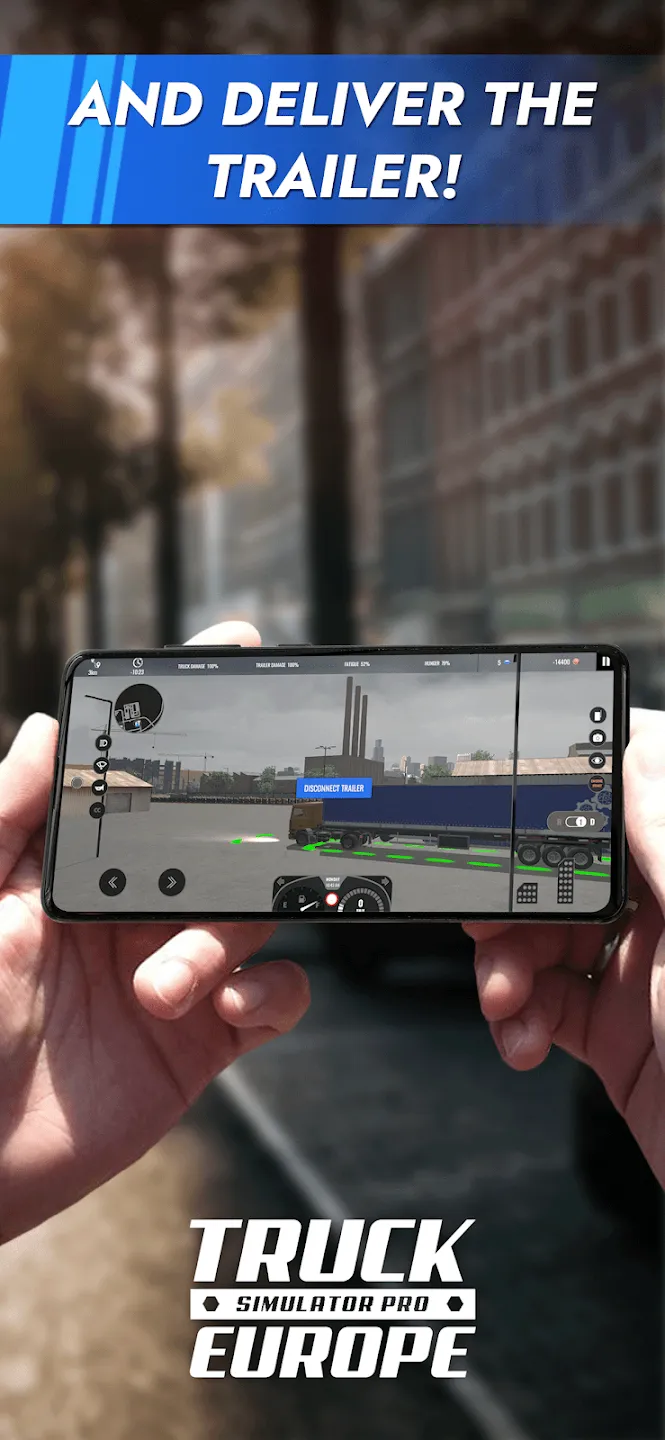 Truck Simulator PRO Europe v2.6.4 APK Мод (Много денег) Screenshot 4