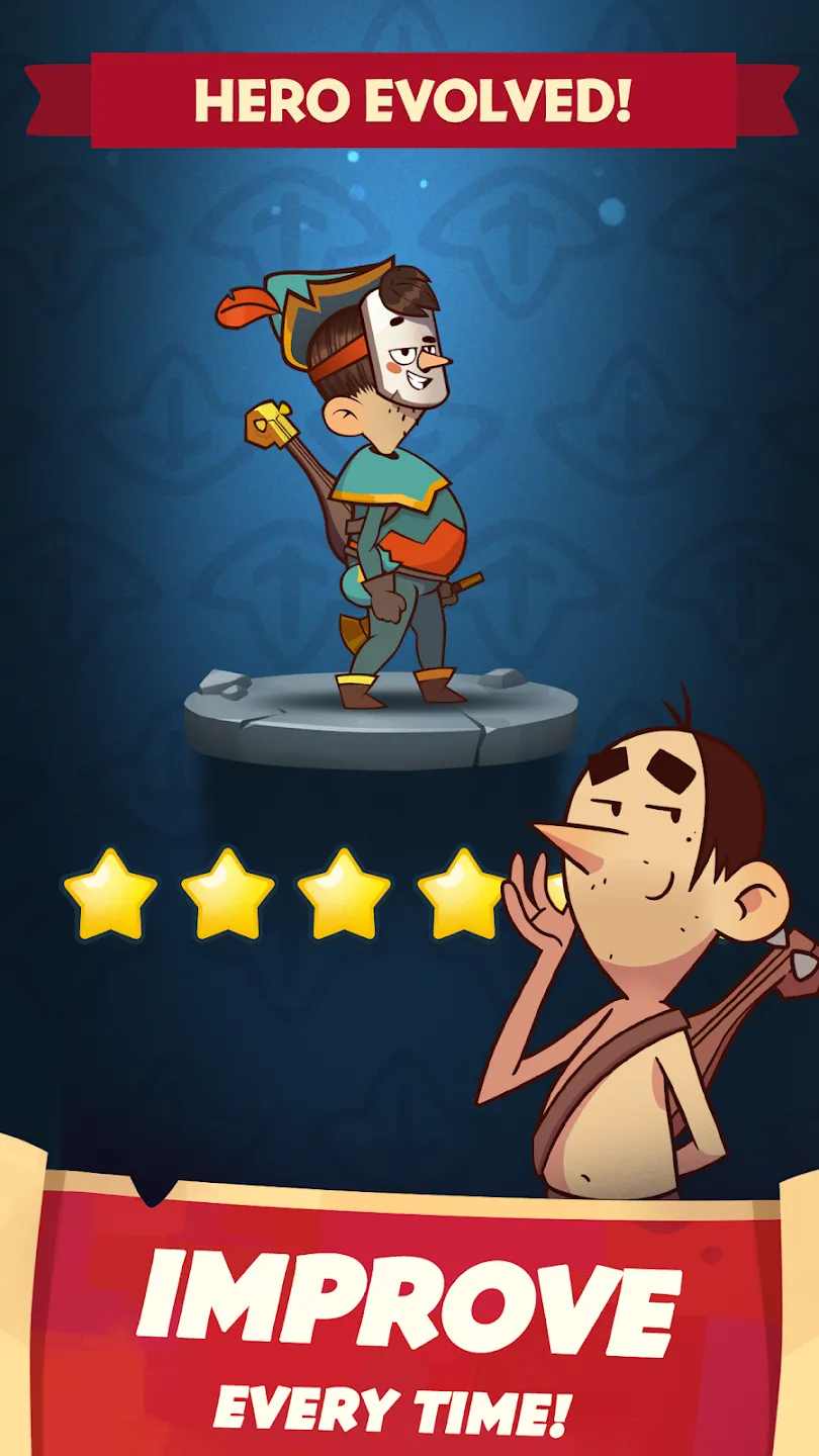 Almost a Hero v5.9.0 APK Мод (Меню, Один удар, Режим бога, Деньги) Screenshot 5