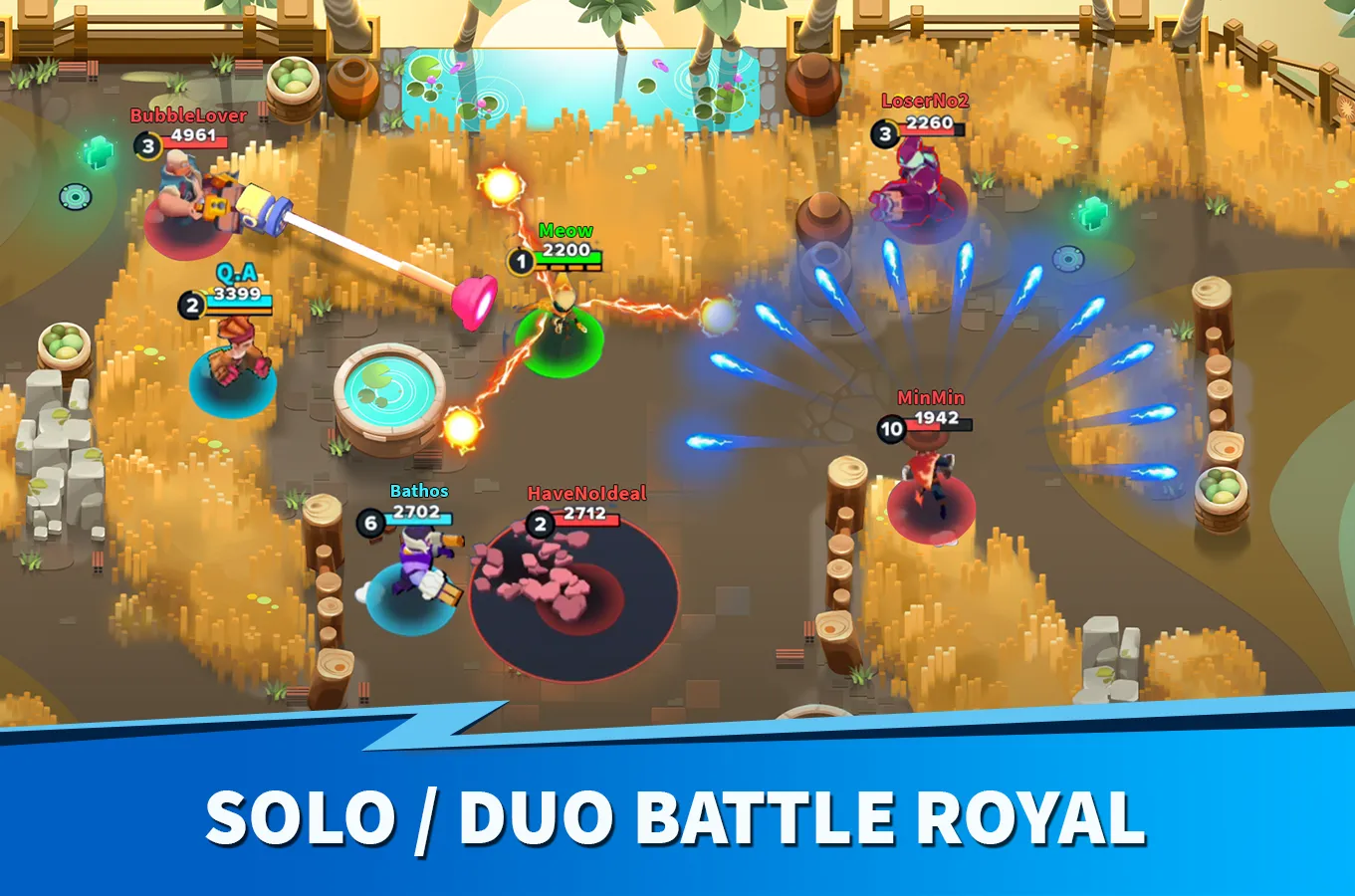 Heroes Strike - Modern Moba & Battle Royale [мод: меню] Screenshot 1