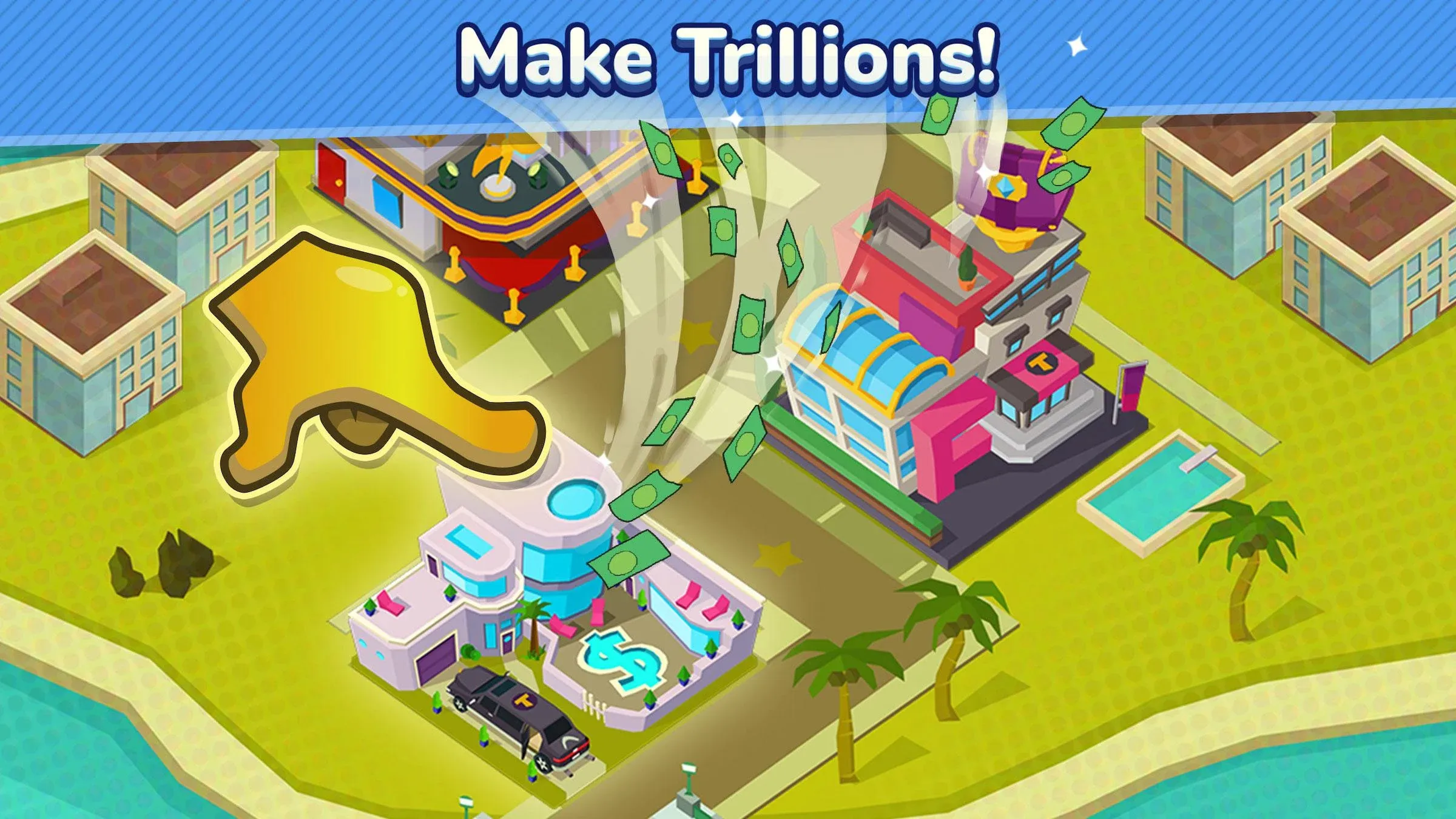 Taps to Riches v3.30 APK Мод (Много денег) Screenshot 2 Taps to Riches v3.30 APK Мод (Много денег) Screenshot 2