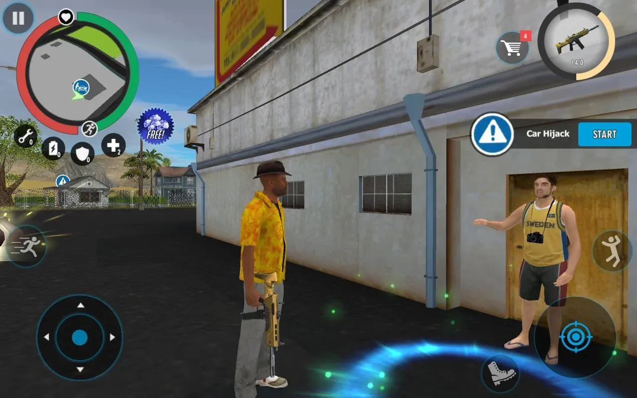Real Gangster Crime v6.3.3 APK Мод (Много денег) Screenshot 2