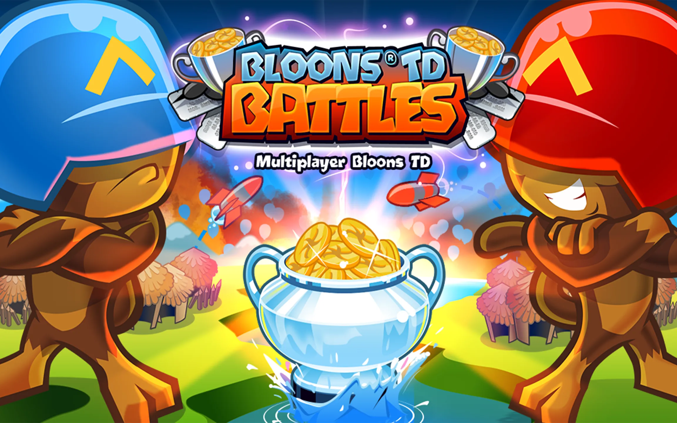 Bloons TD Battles v6.23.3 APK Мод (Много денег) Screenshot 1 Bloons TD Battles v6.23.3 APK Мод (Много денег) Screenshot 1