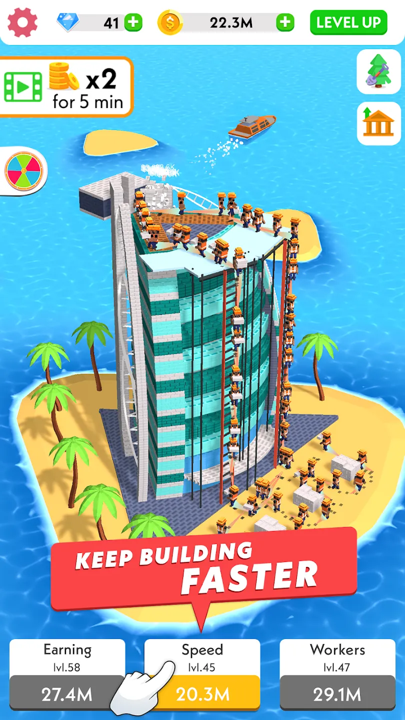 Idle Construction 3D v2.35 APK Мод (Много денег) Screenshot 2 Idle Construction 3D v2.35 APK Мод (Много денег) Screenshot 2