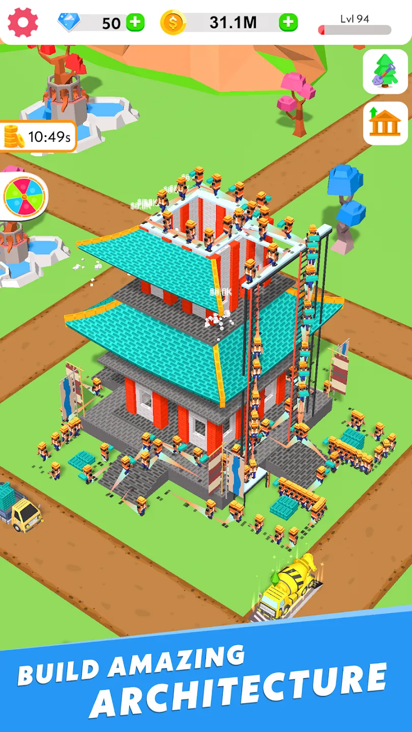 Idle Construction 3D v2.35 APK Мод (Много денег) Screenshot 4 Idle Construction 3D v2.35 APK Мод (Много денег) Screenshot 4
