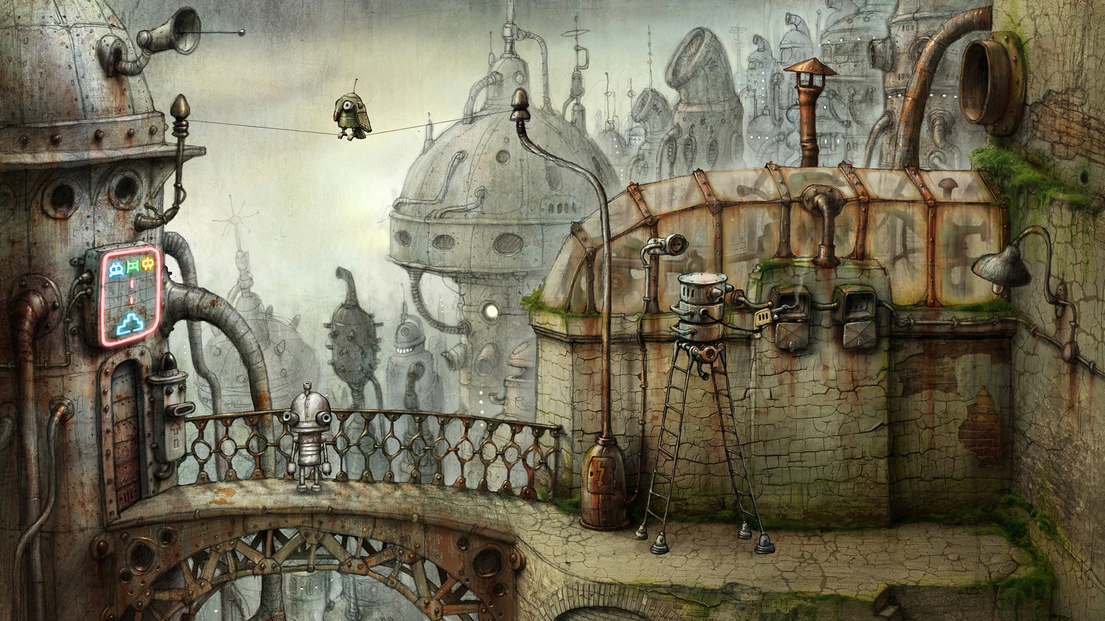 Machinarium v3.5.0 APK Мод (Полная версия) Screenshot 4 Machinarium v3.5.0 APK Мод (Полная версия) Screenshot 4