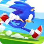 Скачать полную версию Sonic Runners Adventures – Новый раннер с Соником [мод: много денег] на Андроид