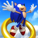 Взломанный Sonic Jump Pro Мод (Меню, Много денег, Всё открыто) на Андроид