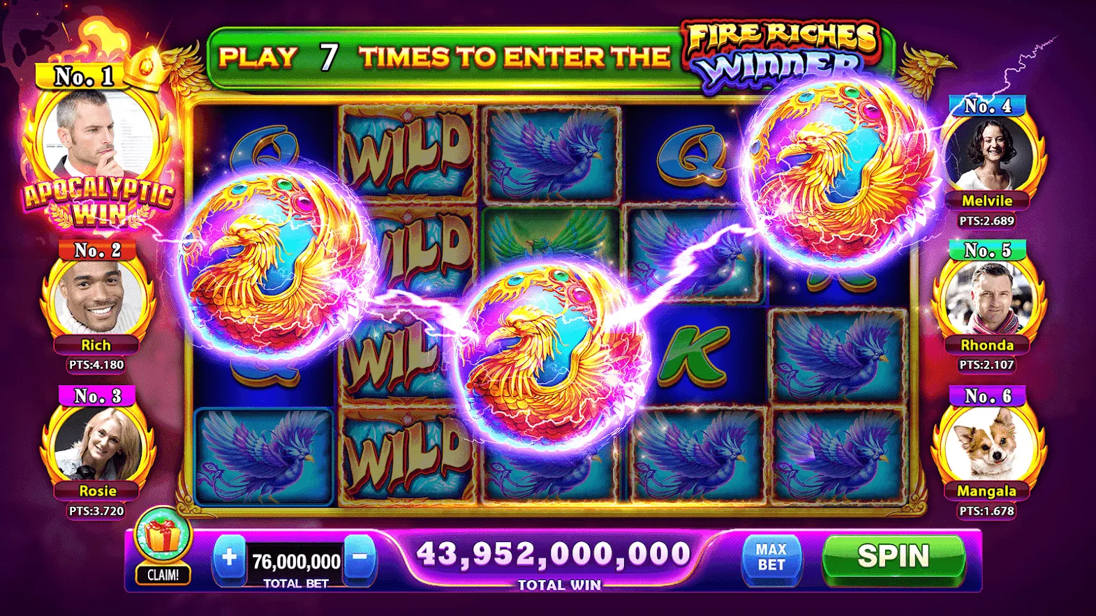 Cash Frenzy Casino – Free Slots Games Screenshot 4 Cash Frenzy Casino – Free Slots Games Screenshot 4