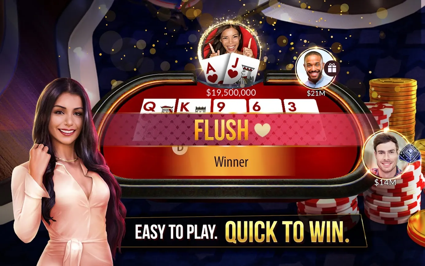 Zynga Poker : Free Texas Holdem Online Card Games Screenshot 1 Zynga Poker : Free Texas Holdem Online Card Games Screenshot 1