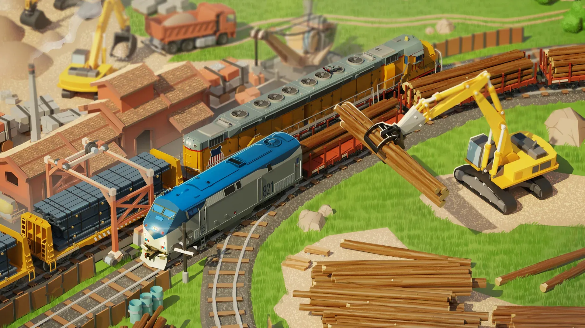 Train Station 2 v4.24.0 APK Мод (Меню, Бесплатные покупки, Много боксов) Screenshot 4